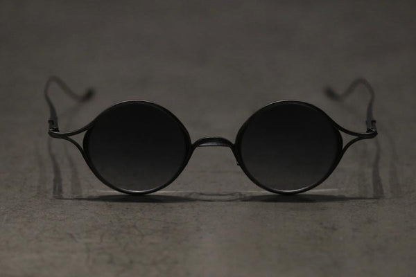 RIGARDS titanium round frame handmade glasses RG1021TI(A) gray matte